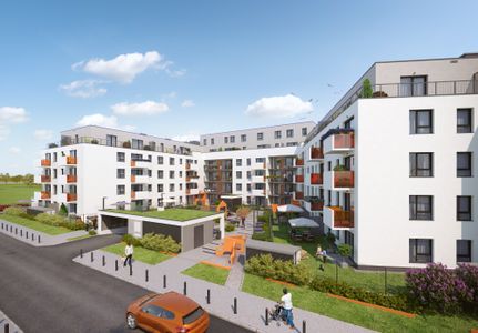 Wrocław: Komedy – Dom Development buduje setki mieszkań na Jagodnie. Zaczyna od budynku z muralem [WIZUALIZACJE]