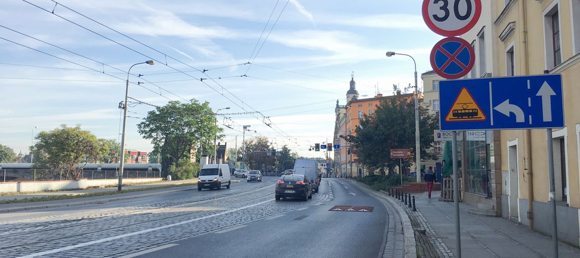 Kierowcy na Grodzkiej pojadą