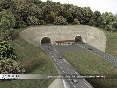 [dolnośląskie] Najdłuższy polski tunel drogowy ponad 10 razy krótszy niż światowy rekordzista