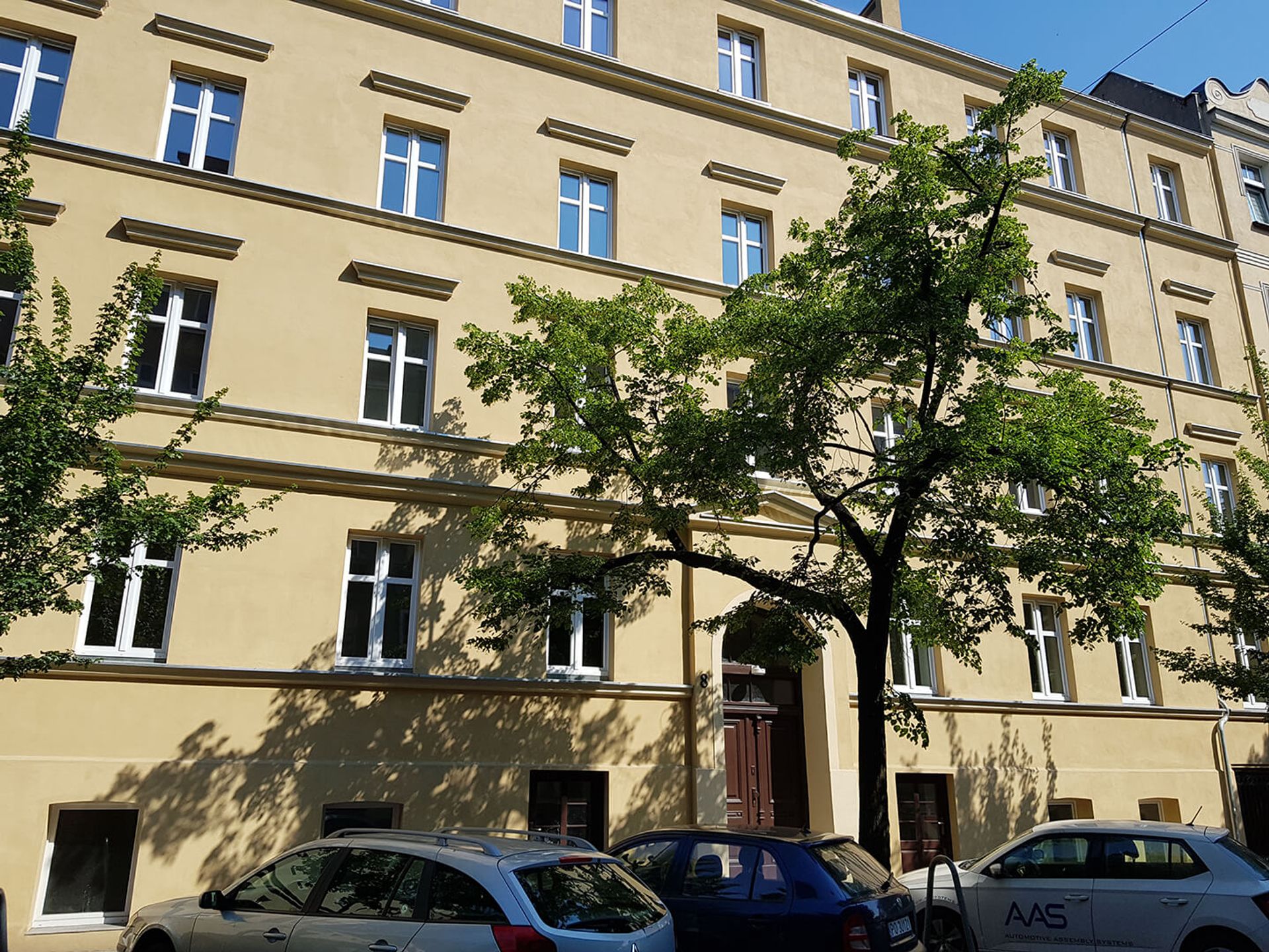 Poznań Kamienica Sikorskiego 8 w Poznaniu w połowie ...