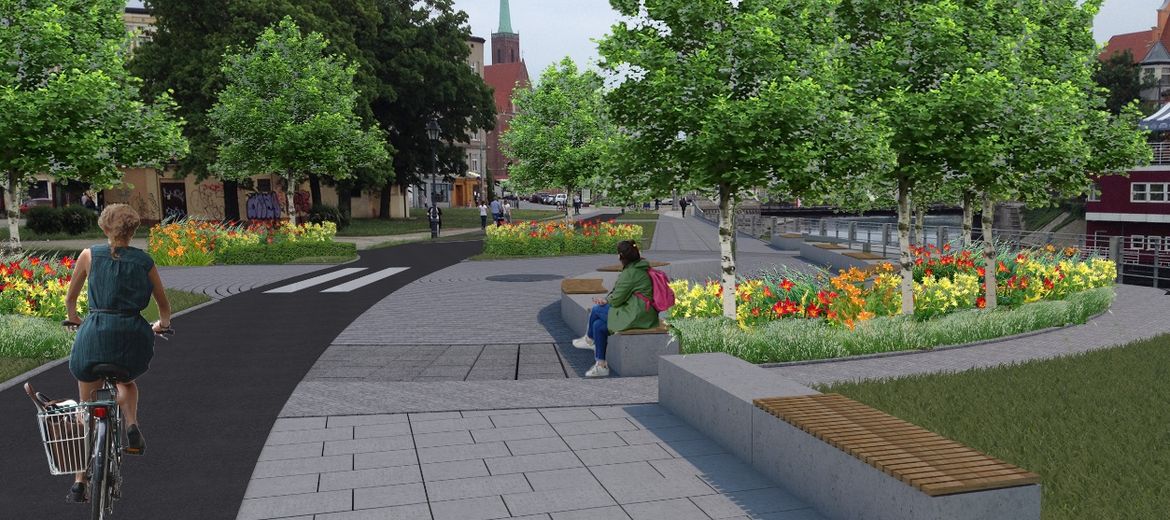 Wrocław: Rewitalizacja bulwaru Słonecznego