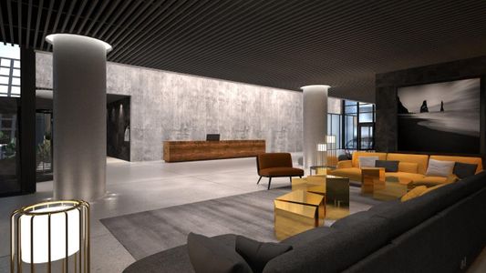 [Warszawa] Intrygujący design lobby biurowca D48 autorstwa pracowni Robert Majkut Design