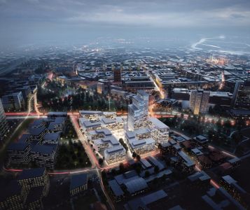 Poznań: Skanska rozpoczęła budowę trzeciego biurowca kompleksu Nowy Rynek