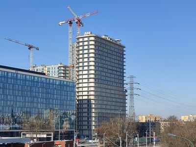 Warszawa: Na Woli trwa budowa kompleksu wieżowców Bliska Wola Tower [ZDJĘCIA]