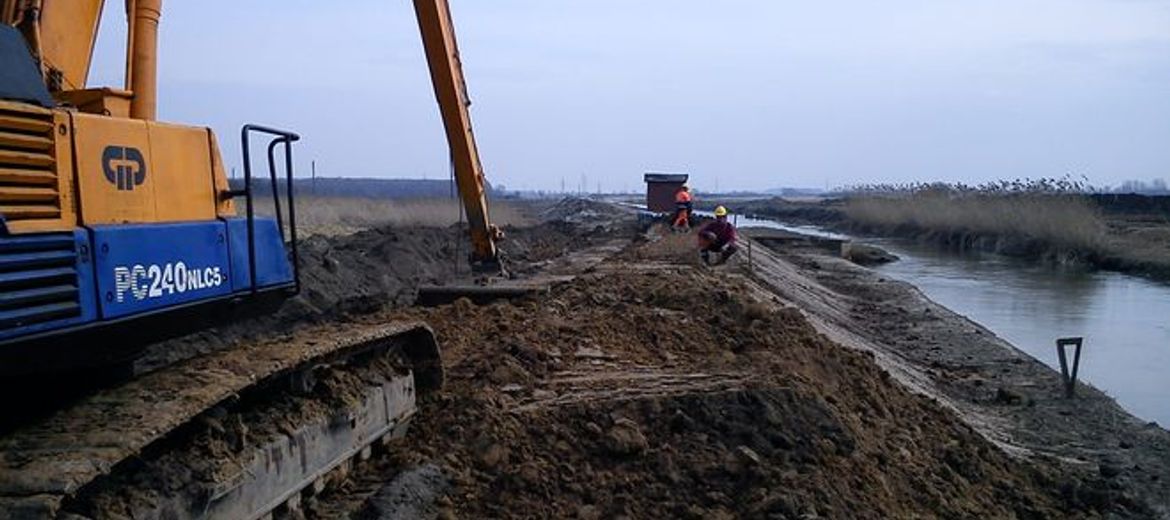 17 kilometrów wałów na