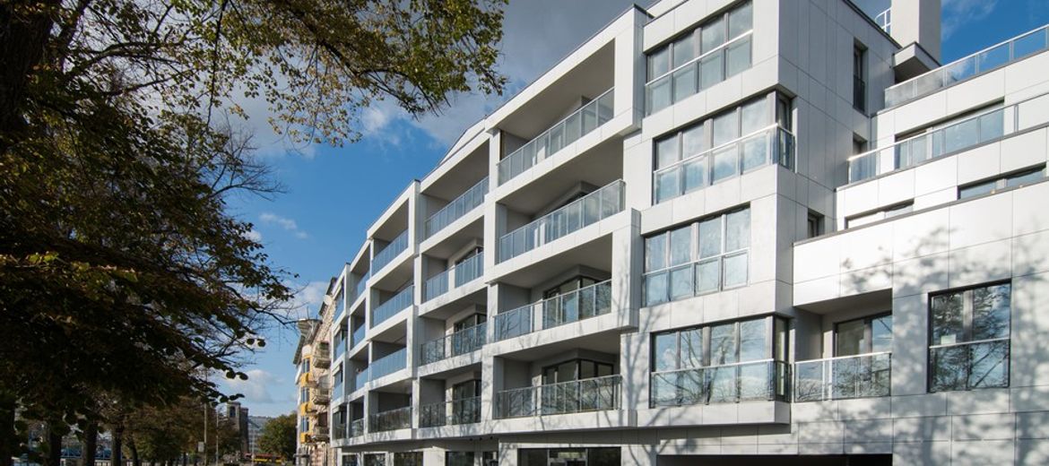 Nowy apartamentowiec nad Odrą