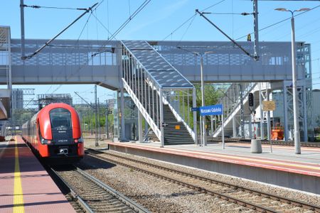 Trwa modernizacja stacji kolejowej Warszawa Gdańska [ZDJĘCIA]