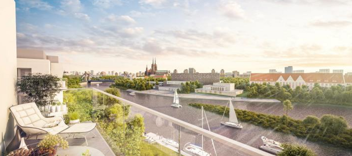 Osiedle Marina Miasto we Wrocławiu (wizualizacja: materiały inwestora)