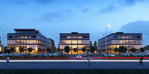 [Wrocław] Nowy kompleks biurowy rośnie przy Zwycięskiej. Tak będzie wyglądać Award Business Park [WIZUALIZACJE]