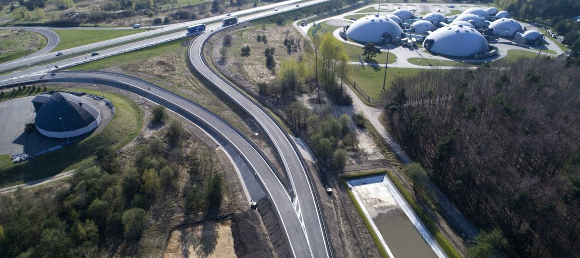 Rozbudowany węzeł Rudno na