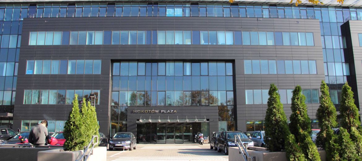 MOKOTÓW PLAZA UZYSKAŁ CERTYFIKAT
