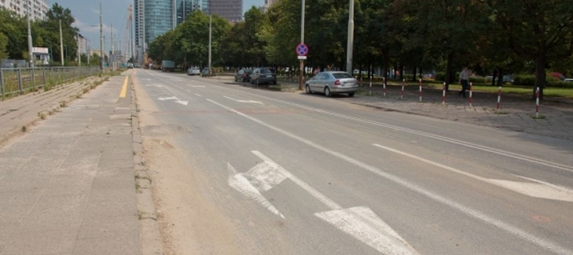Przebudowa ulicy Prostej postępuje.