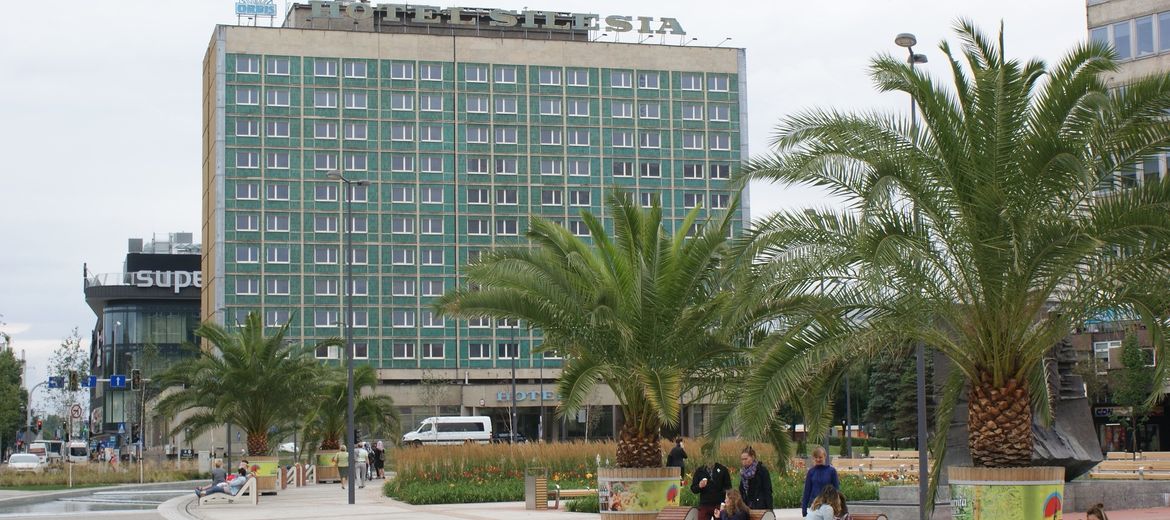 W miejscu hotelu Silesia