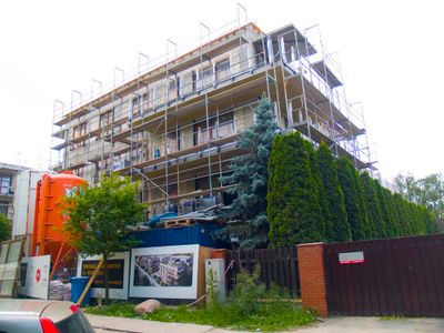 [Warszawa] Prace wykończeniowe Apartamentów Park Szczęśliwicki w Warszawie na finiszu