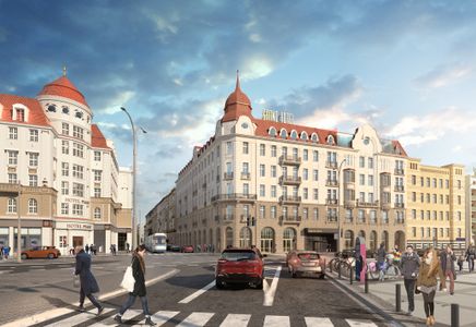W centrum Wrocławia trwa przebudowa Hotelu Grand [FILM + ZDJĘCIA]