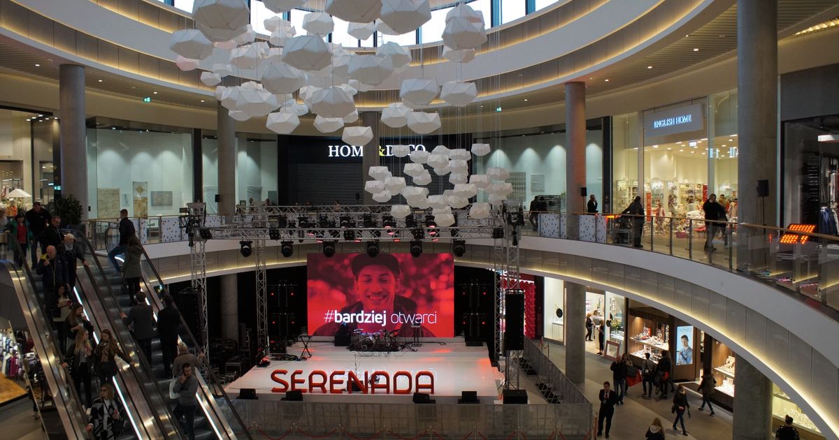 Dziś centrum handlowe Serenada zostało otwarte dla klientów - Kraków ...