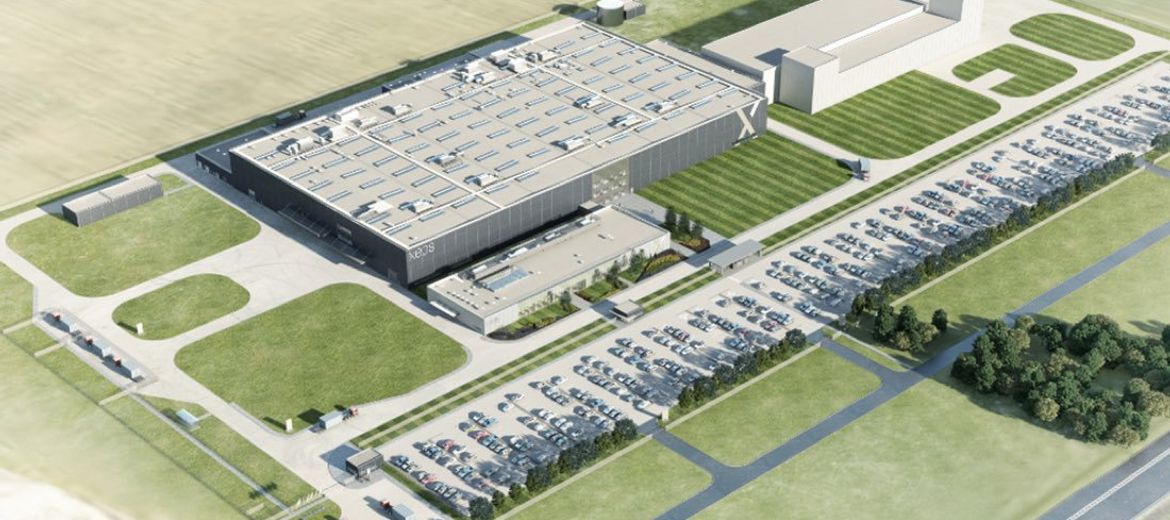 Centrum serwisowania i naprawy silników lotniczych Xeos pod Środą Śląską (wizualizacja inwestora)