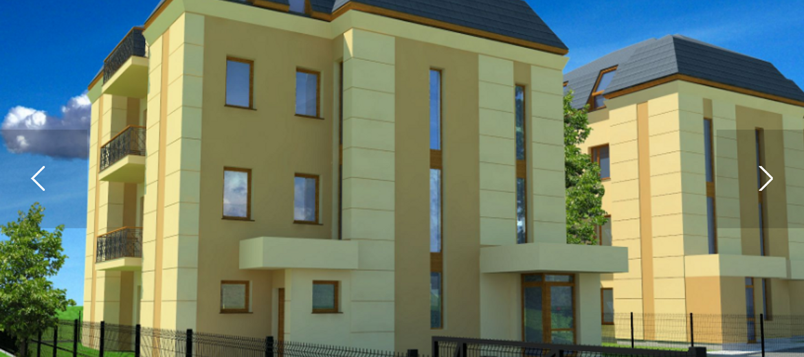 Wizualizacja zrealizowanych willi miejskich House Plus przy ulicy Babiego Lata (źródło: materiały inwestora)