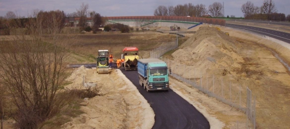 Prace na A1 postępują