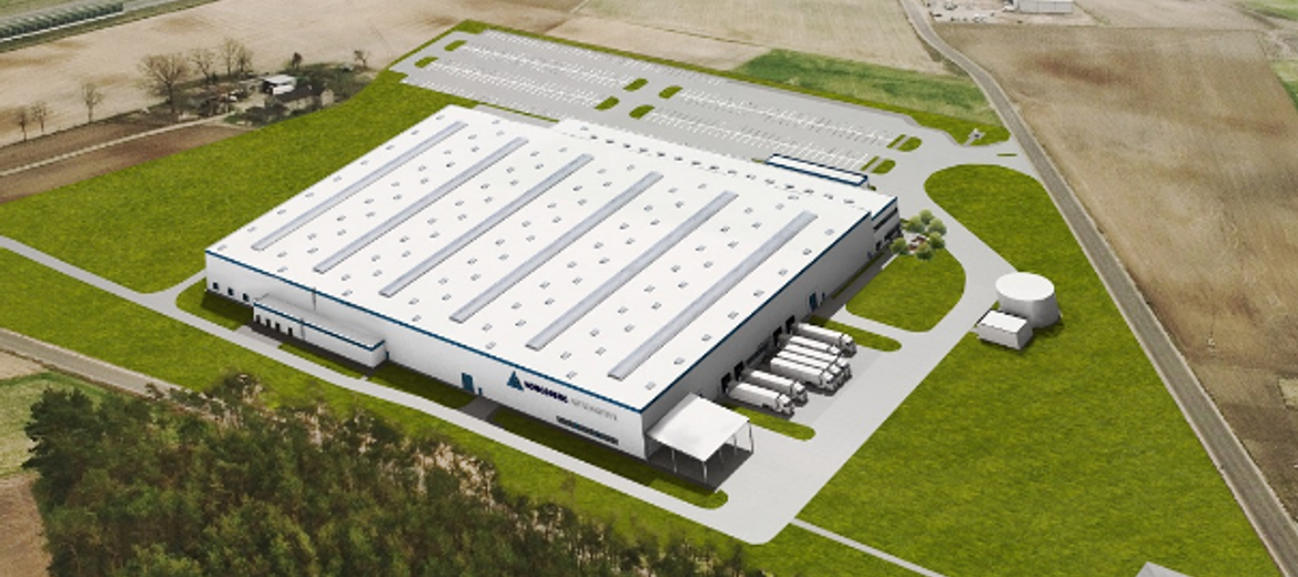 Wizualizacja nowej fabryki Kongsberg Automotive w Pikutowie k. Włocławka (źródło: materiały inwestora)