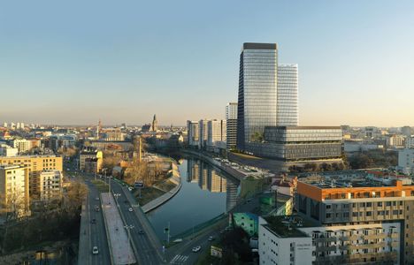 Wrocław: Przy ulicy Sikorskiego powstaje 73 metrowy wieżowiec Quorum [ZDJĘCIA + WIZUALIZACJE]