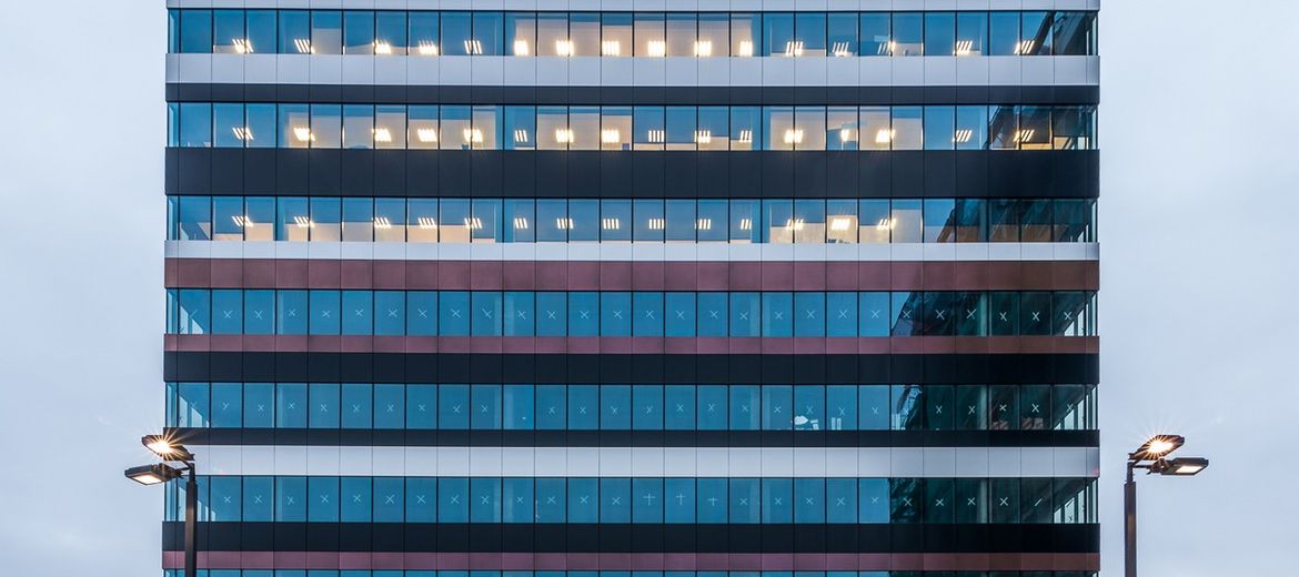 Pierwszy budynek biurowy Skanska