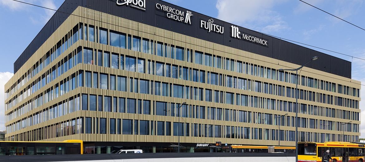 Pierwszy budynek biurowy w