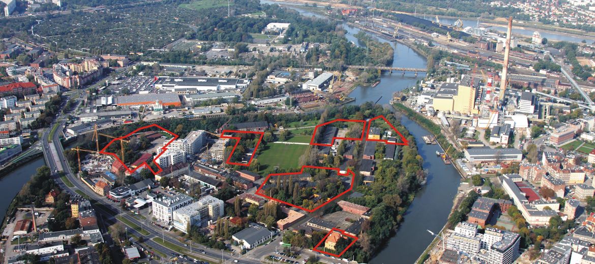 Kępa Mieszczańska: dwóch deweloperów