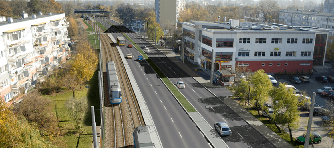 Wrocław: Tramwaj przez Popowice