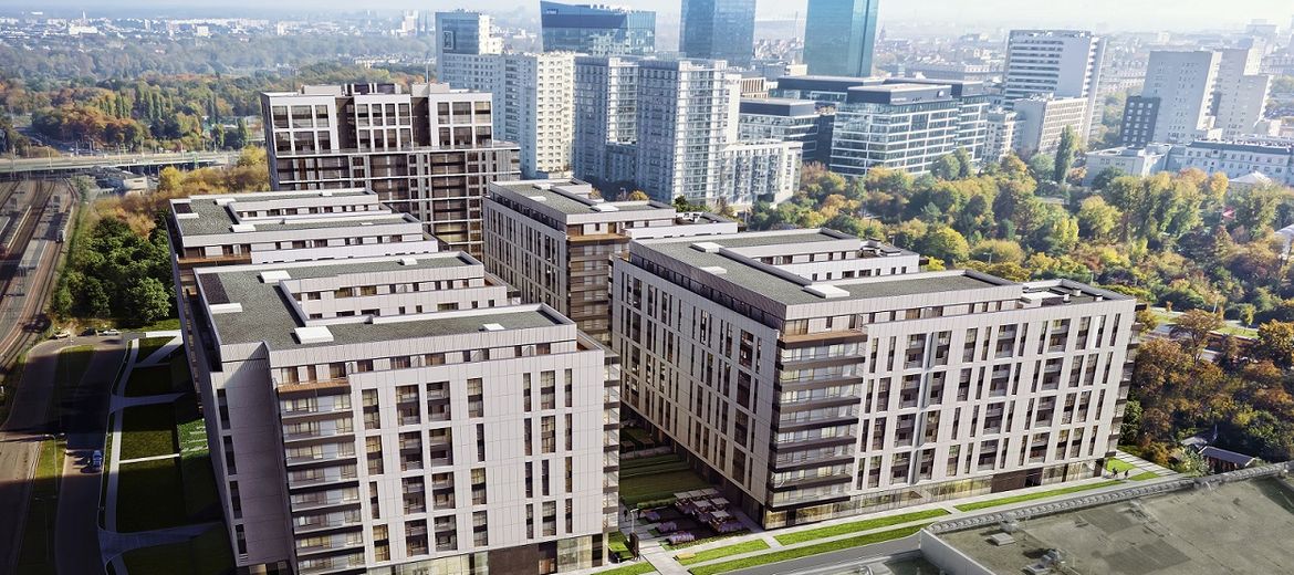 Warszawa: Central Garden –