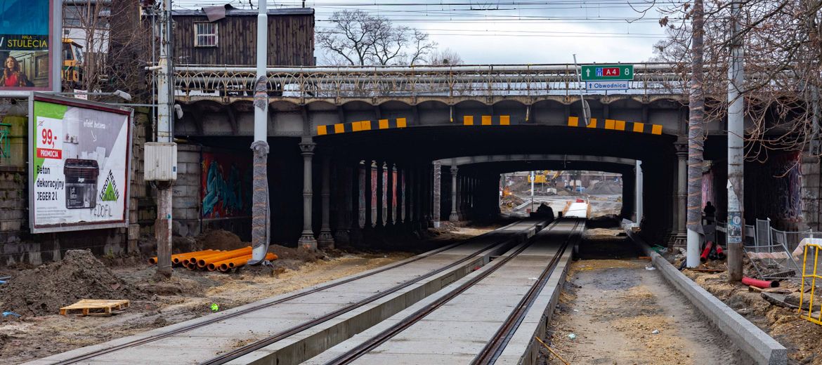 Wrocław: Torowisko na Hubskiej
