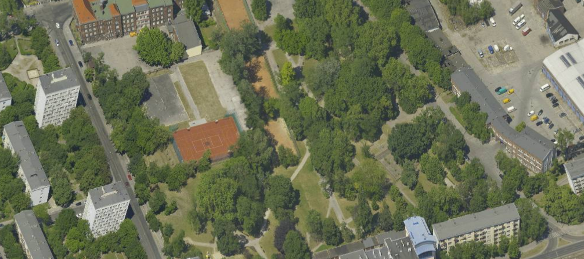 Wrocław: Park przy Kolejowej