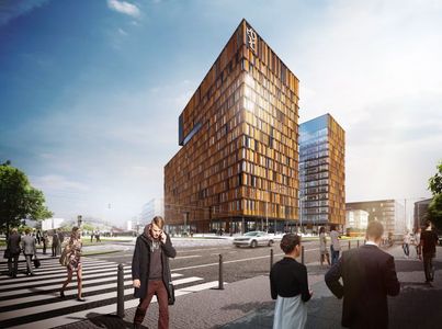 [Łódź] Nowe Centrum Łodzi przyśpiesza.  Tak będzie wyglądać Brama Miasta [WIZUALIZACJE]
