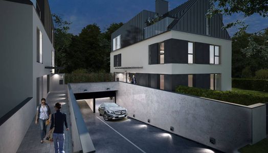 Wrocław: Mirror House – G2 buduje na Złotnikach bliźniacze wille miejskie [WIZUALIZACJE]
