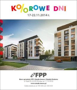 [Wrocław] Kolorowe Dni &#8211; Osiedla Innova oraz Osiedla Moderno by FPP