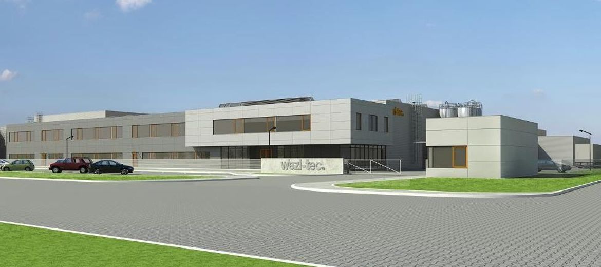Źródło: tetera.com – Projekt rozbudowy fabryki Wezi-tec w Legnicy