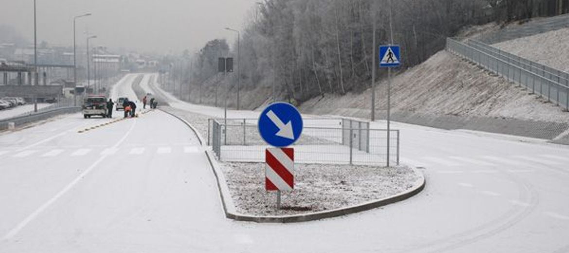 Sosnowiec: droga od ronda