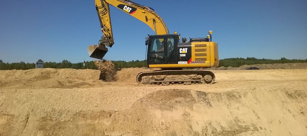Kamień milowy na budowie