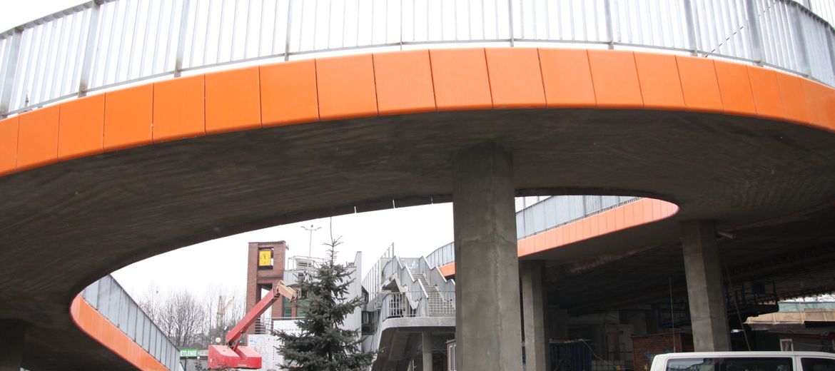 Chorzów: estakada będzie szara