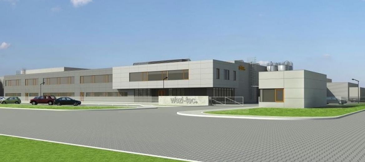 Źródło: tetera.com – Projekt rozbudowy fabryki Wezi-tec w Legnicy