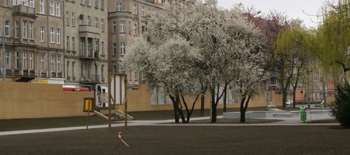 Kolejny zieleniec na Nadodrzu