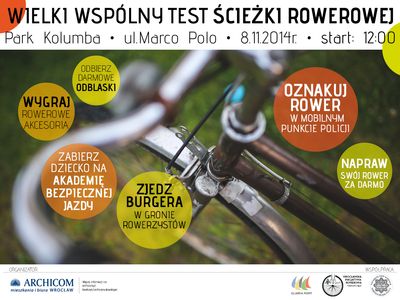 [Wrocław] Rowerem od progu mieszkania w świat