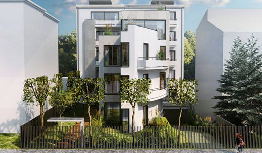 Warszawa: Angorska 13A – na Saskiej Kępie wyrasta nowy apartamentowiec. Można zająć całą kondygnację [WIZUALIZACJE]