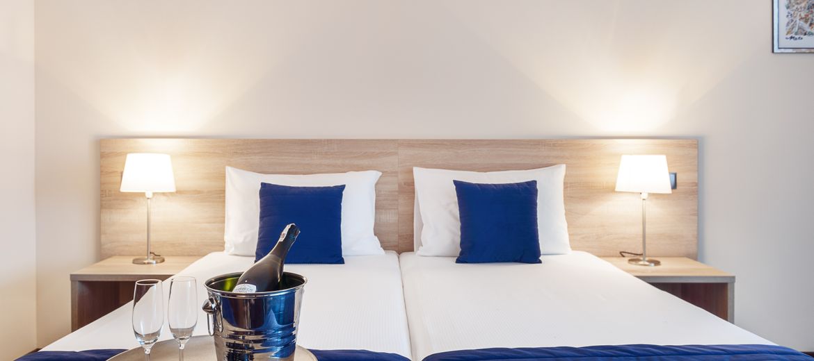 Sztuka w pokojach hotelu