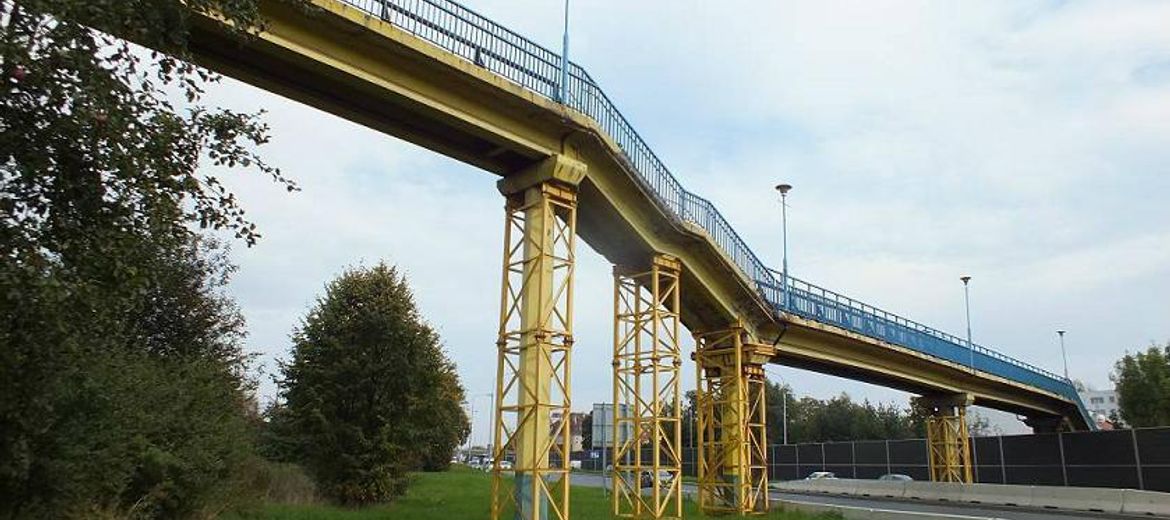 Kładkę na Psim Polu