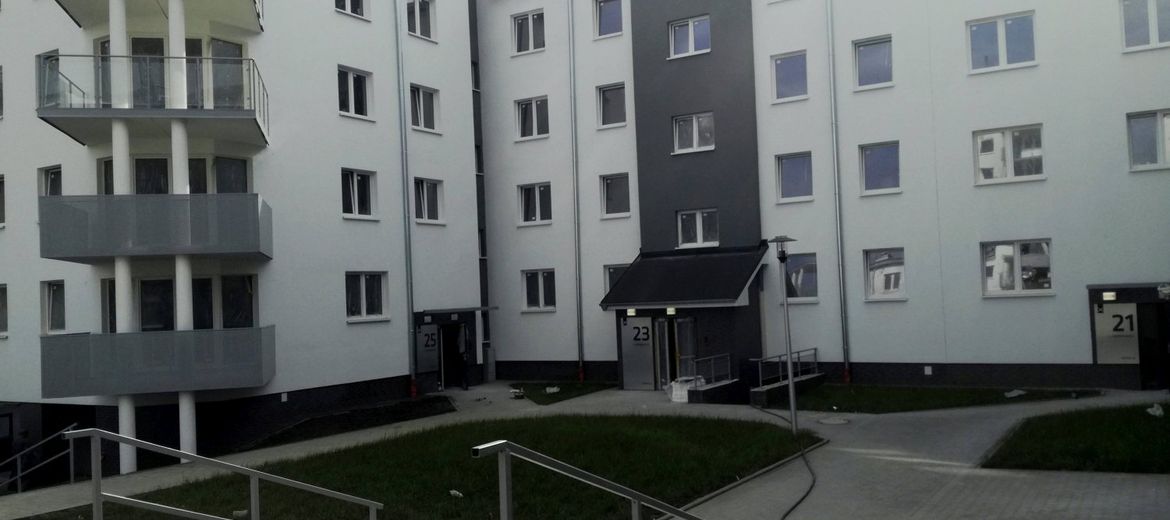 Pierwsze mieszkania osiedla przy
