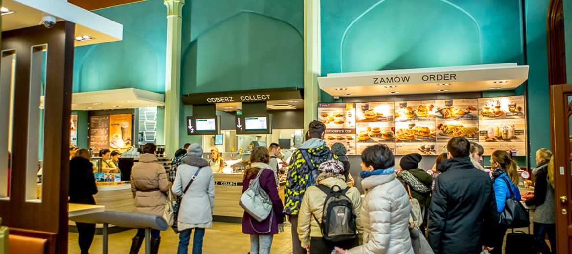 McDonald`s powraca na dworzec