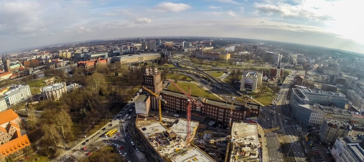 OVO Wrocław z ptasiej