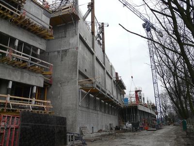 [Wrocław] Rosną kondygnacje na budowie Narodowego Forum Muzyki