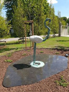 [Poznań] Niesamowita rzeźba Bronisława Chromego uświetniła Vilda Park w Poznaniu